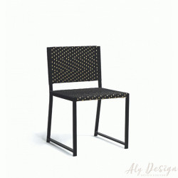 Cadeira Palermo sem Braço Fibra Sintética - Design Camila Forbeck 