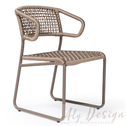 Cadeira Soho Corda Náutica - Aly Design 