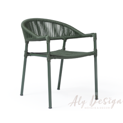 Cadeira Moema Corda Náutica  - Aly Design 