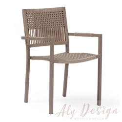 Cadeira Stack  Corda Náutica  - Aly Design 