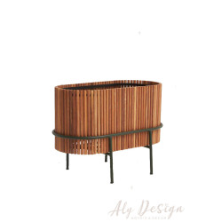 Cachepot Marumbi Oval  - Design Fabricio Roncca